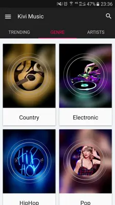 Kivi Music android App screenshot 10